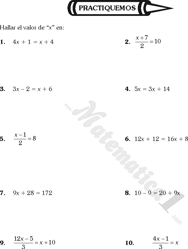ResoluciÓn De Ecuaciones Paso A Paso Ejemplos En MatemÁticas De
