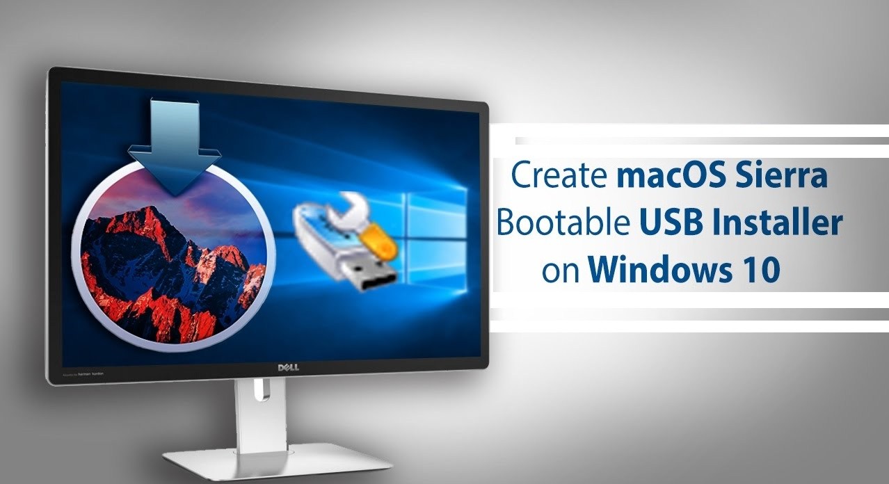 how to make a bootable usb mac high sierra on windows