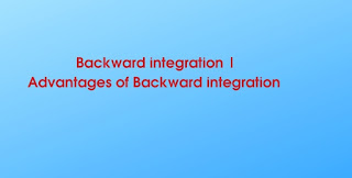 Backward integration