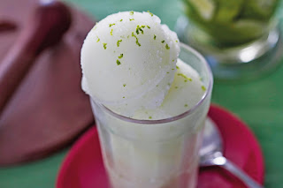 Sorbet de caipirinha