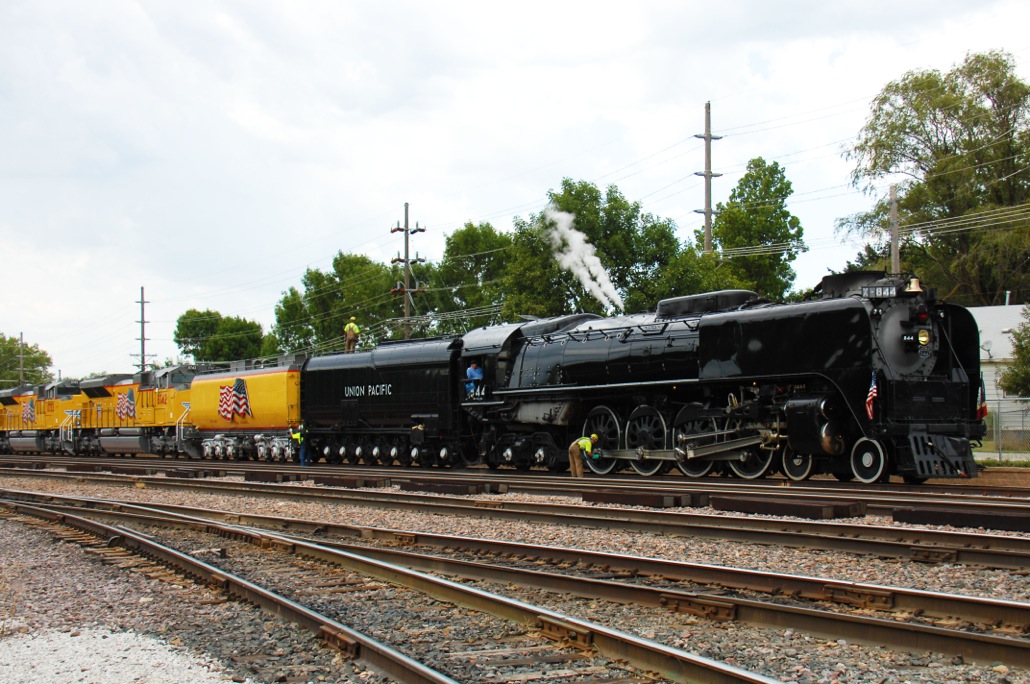 Bailey's Buddy: Union Pacific #844 is in Iowa - Photos by Bob Kelly Bailey's Buddy: Union Pacific #844 is in Iowa - Photos by Bob Kelly