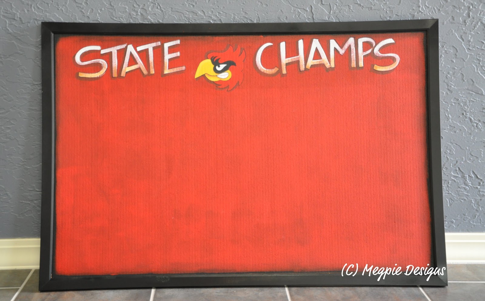 Megpie Designs School Spirit Bulletin Board