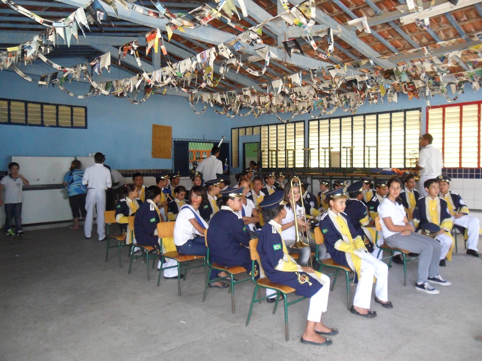 Escola Estadual Nestor Lima: APRESENTAÇÕES DA BANDA 01