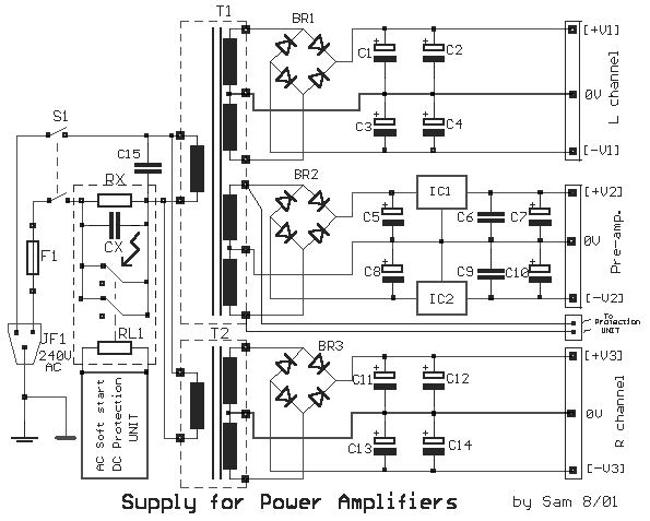 2000w Power Amplifier Circuit Diagram Datasheet