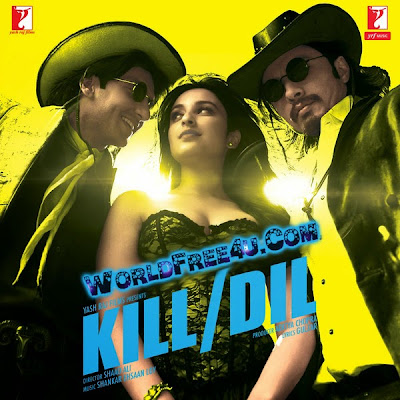 Poster Of Bollywood Movie Kill Dil (2014) 300MB Compressed Small Size Pc Movie Free Download worldfree4u.com