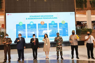 Memasuki Tatanan Baru, Pembukaan Mall dan Saran Publik Lainnya Ditinjau Forkopimda