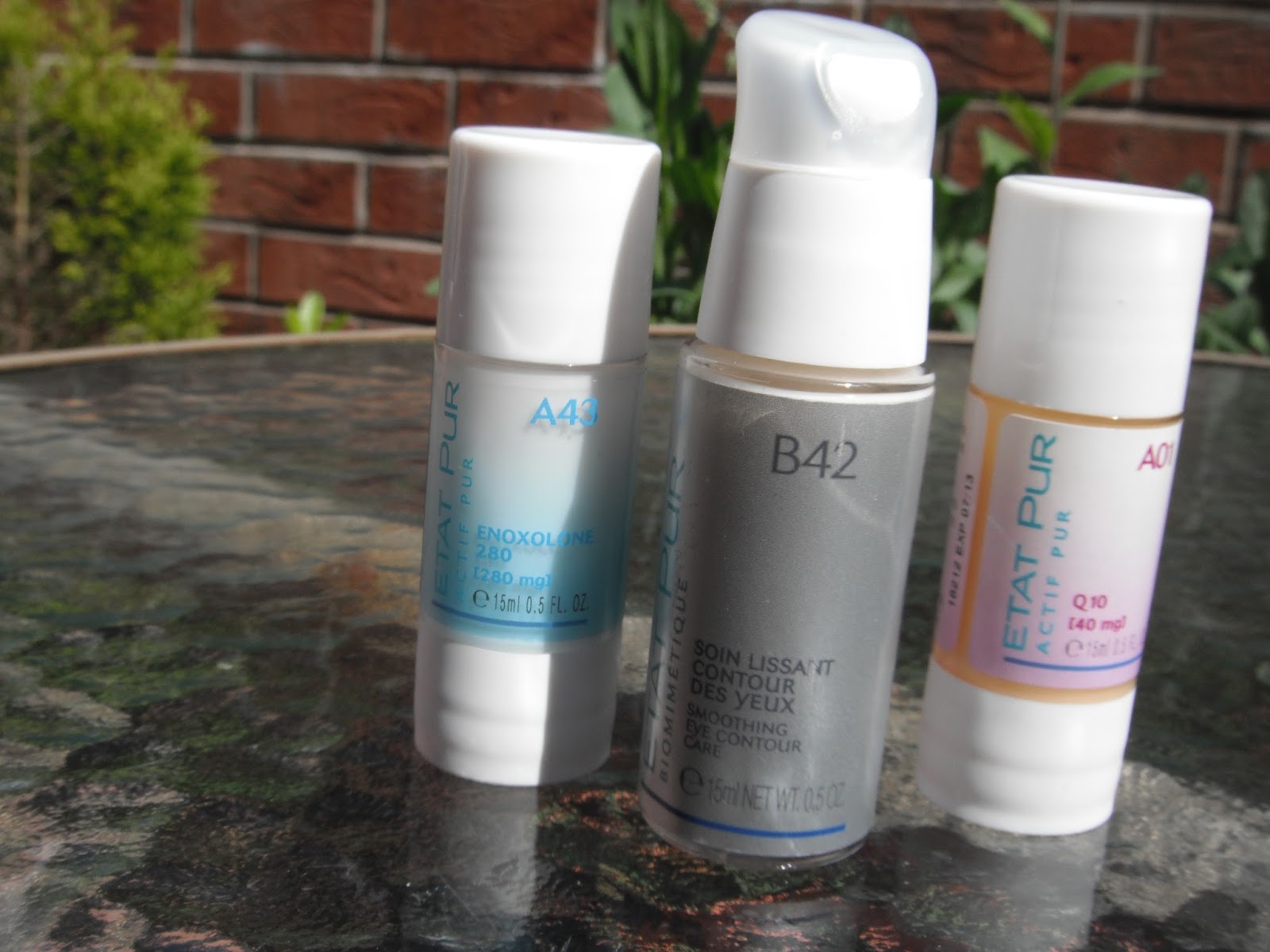 Been There, Done That, Got The Lipstick..: Review: Etat Pur Skin Care