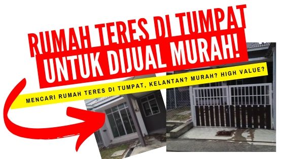 RUMAH TERES 1 TINGKAT UNTUK DIJUAL DI TUMPAT  TERLAJAK MURAH!