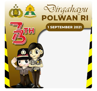 twibbon hari jadi polwan 73 - kanalmu