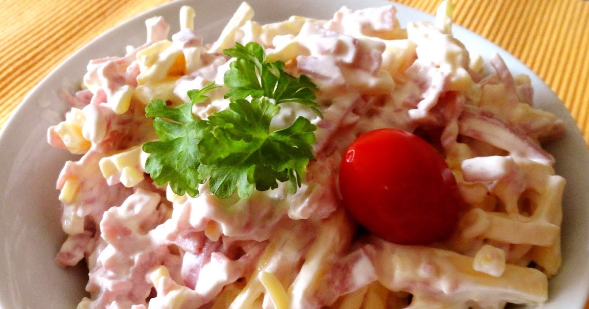 Maria kocht: Käsesalat mit Kochschinken / Sonkás sajtsaláta