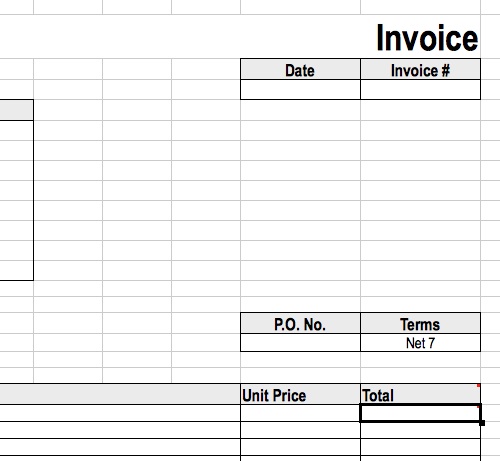 Open Office Invoice Template Free Invoice Template Open Office Invoice Template Free Invoice Template