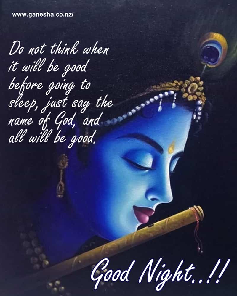 good night quote Krishna