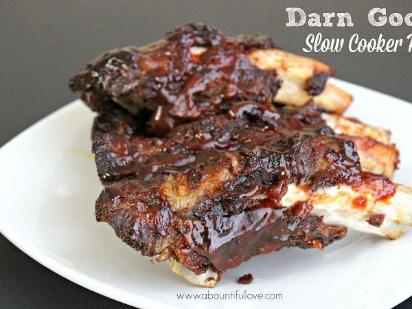 Darn Good Slow Cooker Ribs