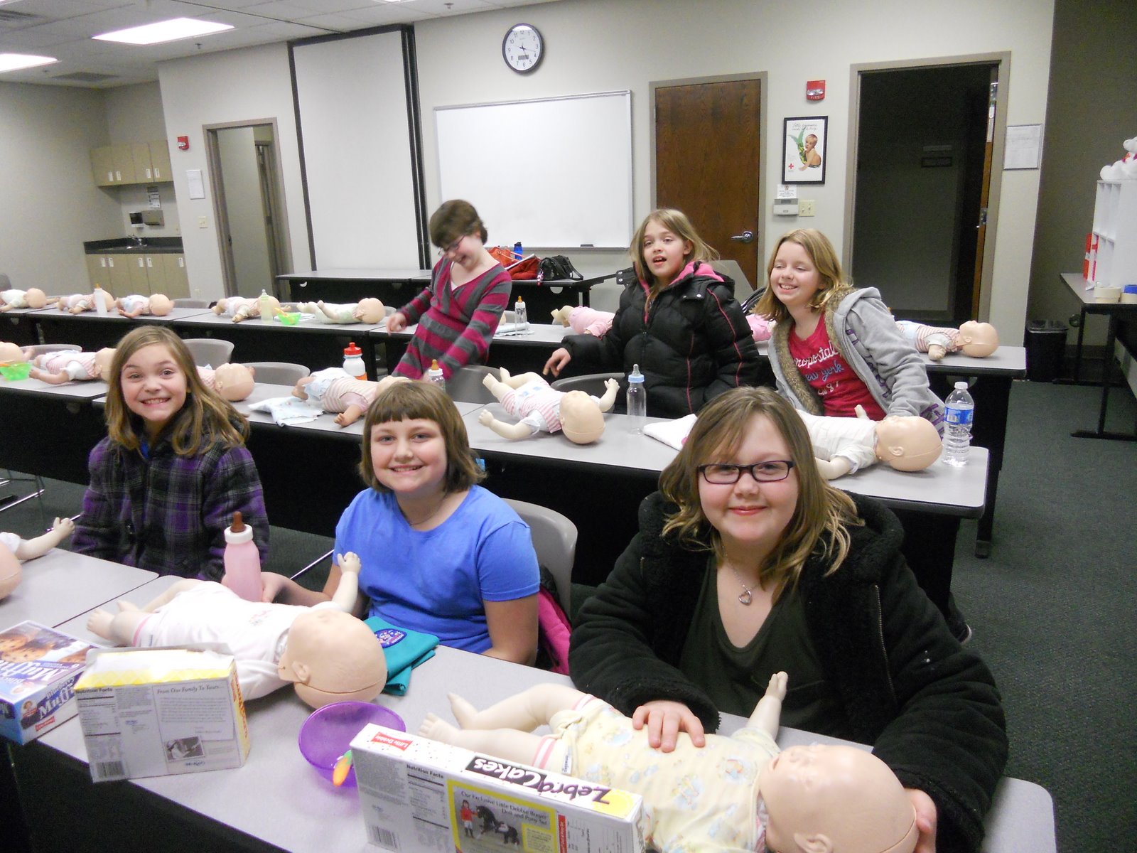 Girl Scout Troop 8873 Babysitting Class