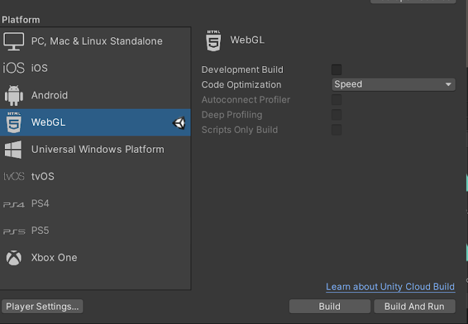 【2021年最新】 UnityでWebGLを出力して、サイト上にアップする際の手順＆注意点