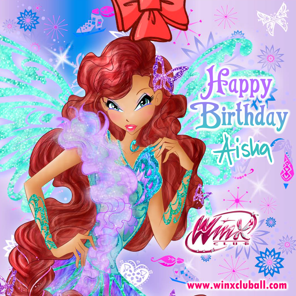 Happy birthday aisha! 