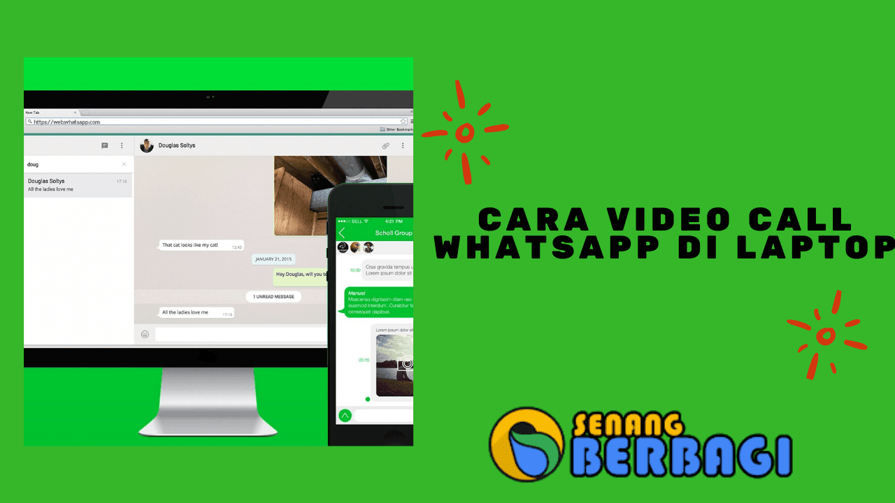 whatsapp video call from laptop