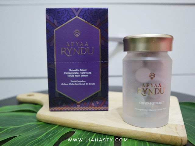 Suplemen Afyaa Ryndu untuk Glowing Skin & Penjagaan Kulit Dalaman