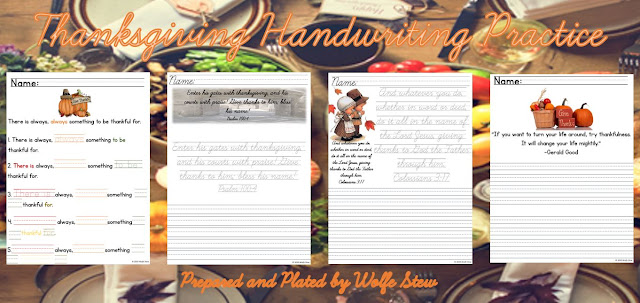 In cursive or print, secular or religious, there's a practice page to suit you and your learner.