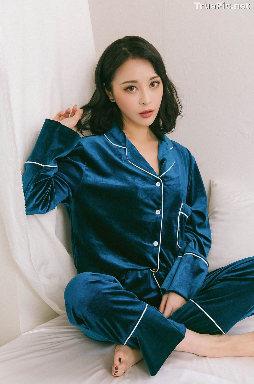 Image Ryu Hyeonju - Korean Fashion Model - Pijama and Lingerie Set - TruePic.net - Picture-30