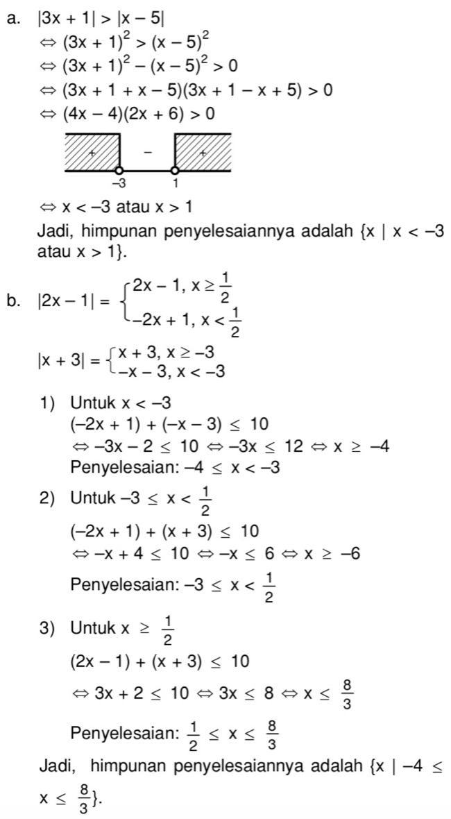 penyelesaian dari 8x 9 3x 15