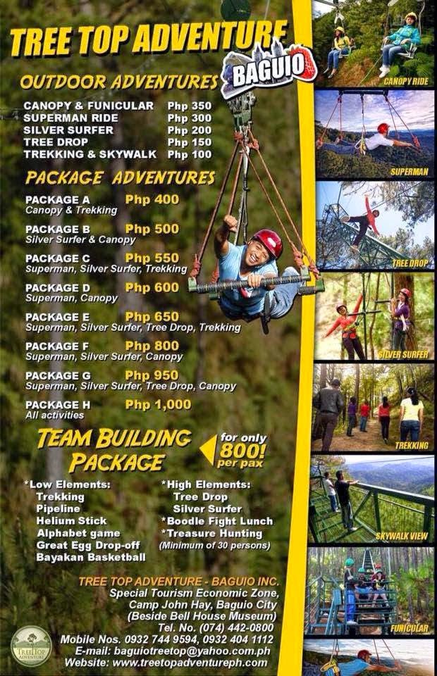 Tree Top Adventure Baguio: Experience the extreme