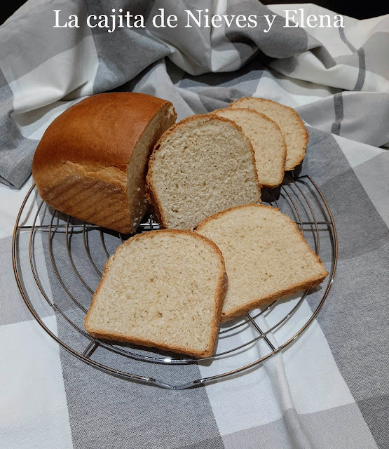 Pan de molde de leche con tang zhong