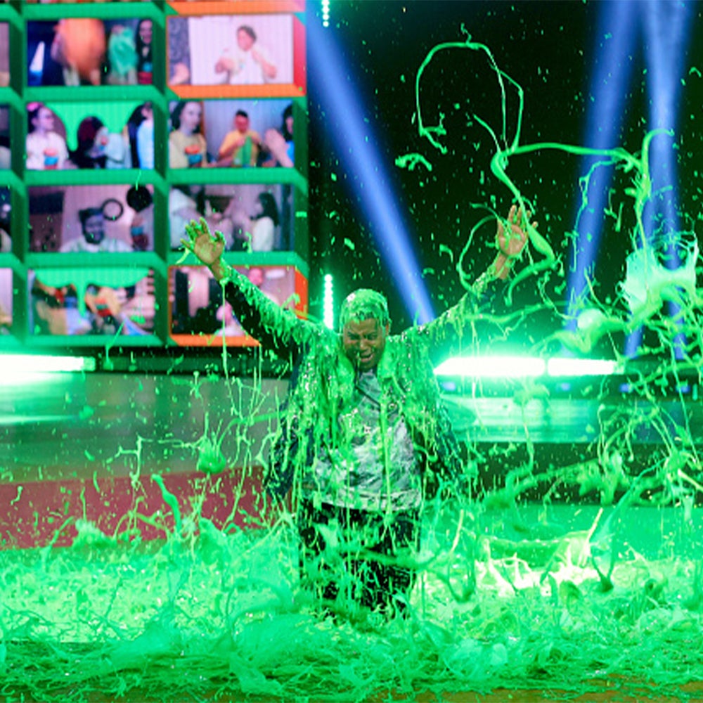 NickALive! Nickelodeon Kids’ Choice Awards 2021 Slimes Viewers at Home