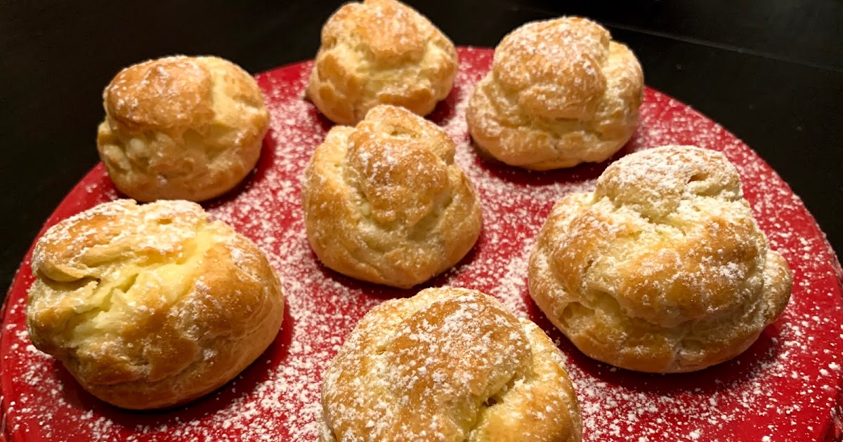 Cooking with Joey Coconut Cream Puffs