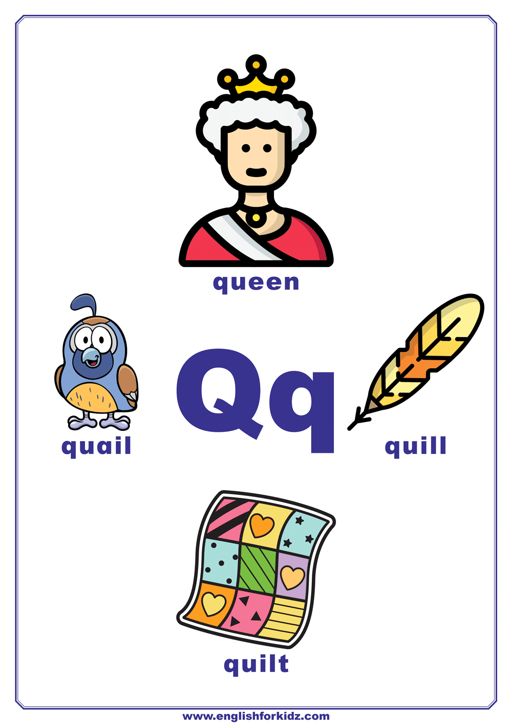 Letter Q Worksheets Flash Cards Coloring Pages Letter Q Large  Letter Q Worksheets Flash Cards Coloring Pages Letter Q Large