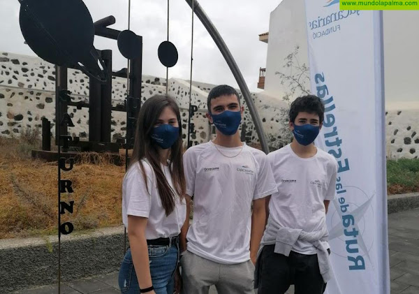 El Ayuntamiento capitalino felicita a los tres estudiantes de la capital que participarán en la Ruta de Las Estrellas