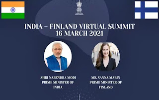 India-Finland Virtual Summit 2021