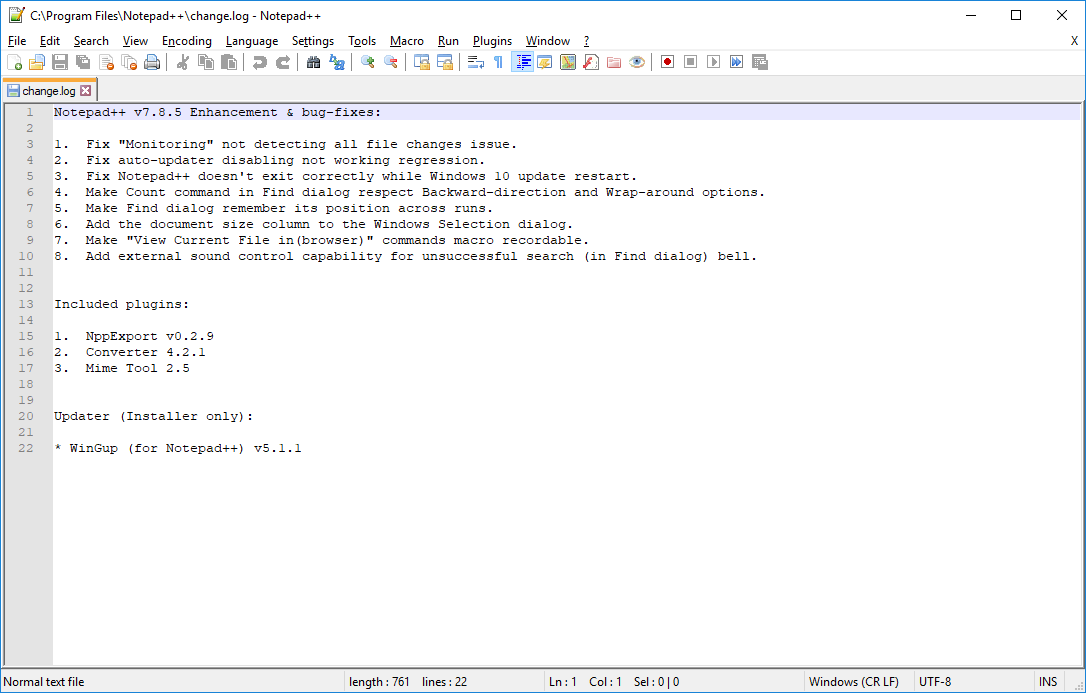 Editor Notepad++ - Wahyudin
