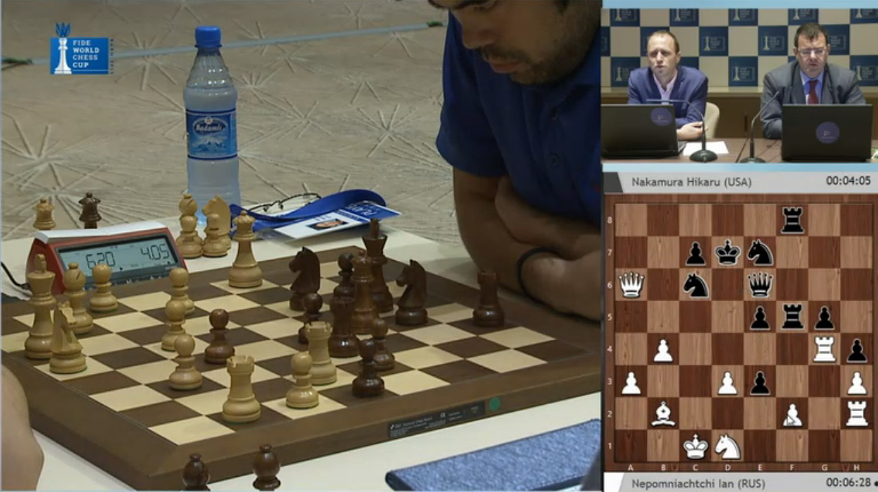 Red and White Chess World Cup Baku 2015 Round 4 Pairings