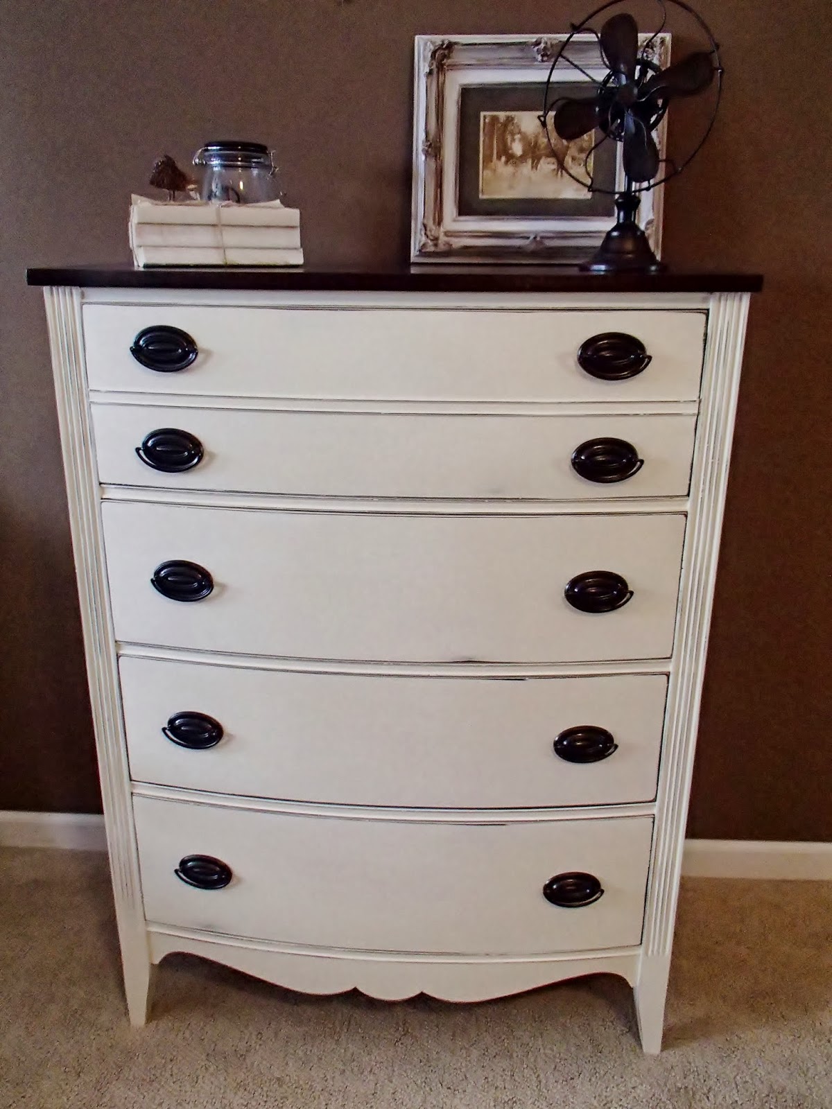 New Again Vintage White Chest