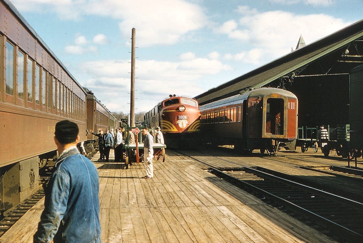 Portland Maine History 1786 To Present Blog: The last passenger train