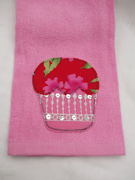 Cupcake Tea Towel