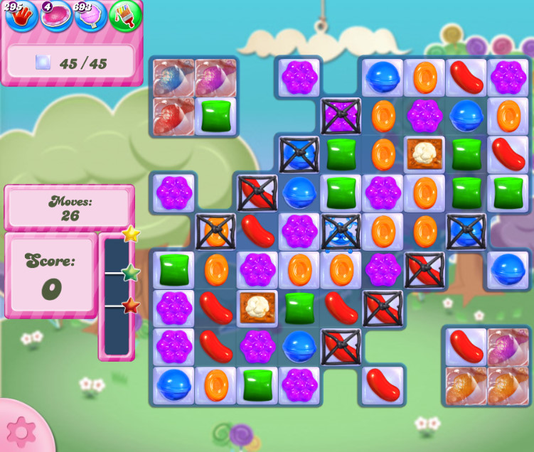 Candy Crush Saga level 2819 Candy Crush Saga level 2819