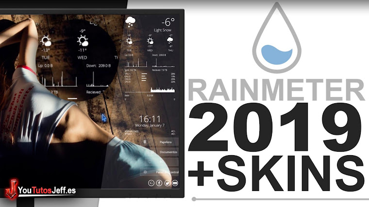 Como Descargar Rainmeter Ultima Version 2019 Español - Personalizar Windows al Máximo