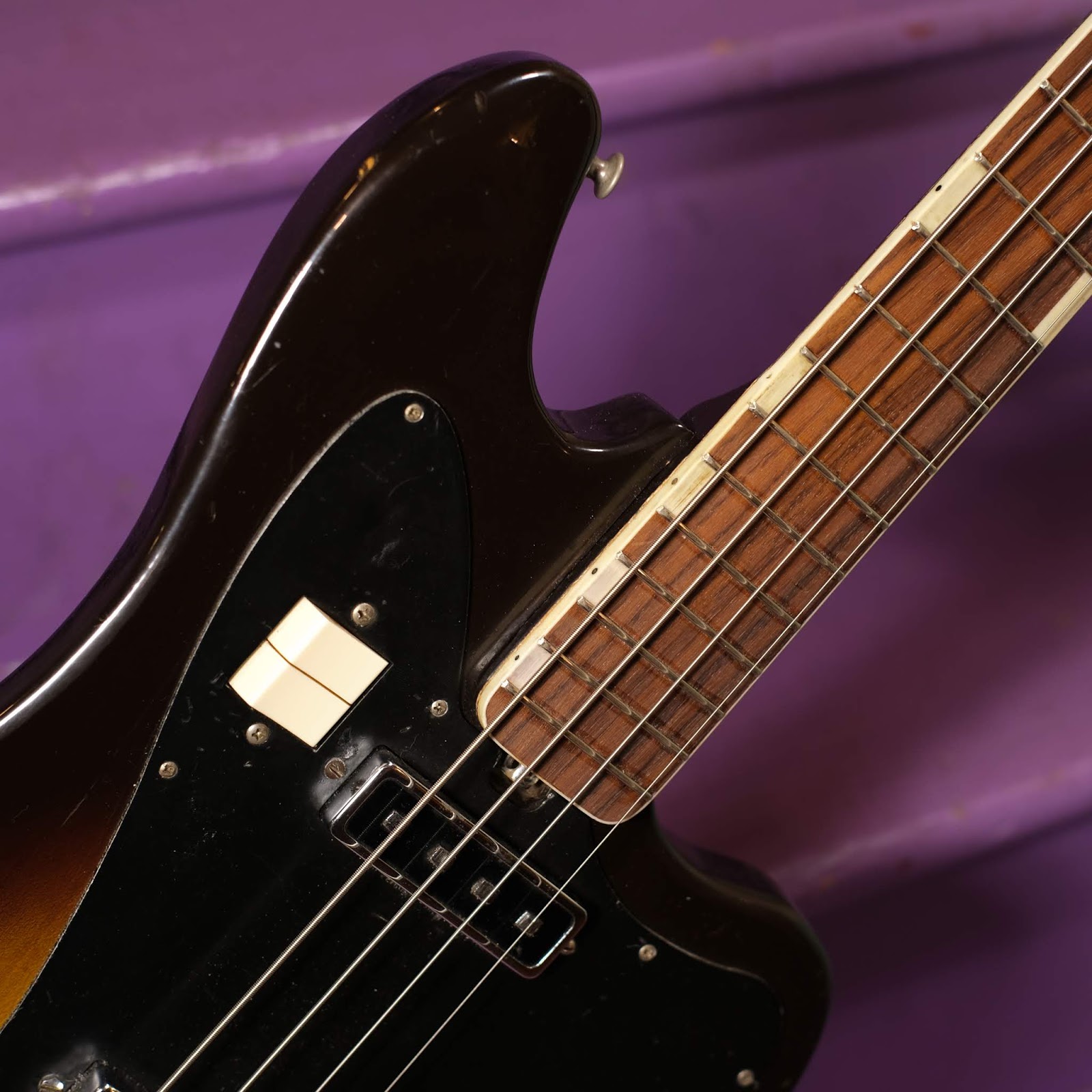 1960s Teisco EB200 Electric Bass Guitar (Tuned Fifths)