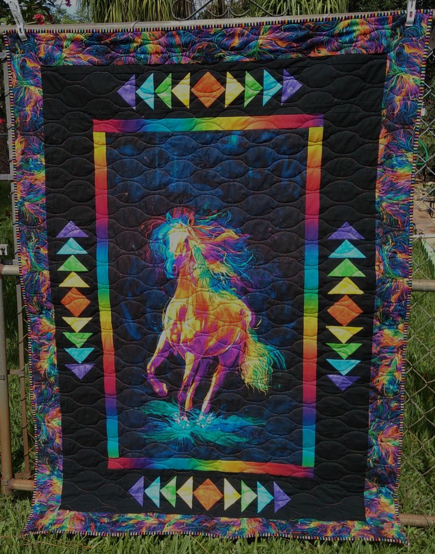Time to Quilt Painted Horse