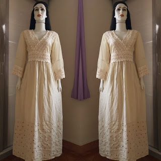 Belíssima Moda Criativa Artesanal: vestidos longo laise lese coleção 2019