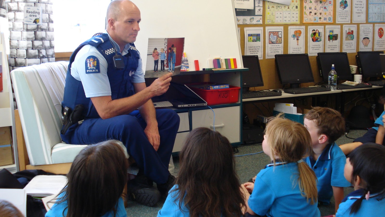 Room 20: Constable Carl Visit!