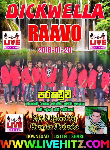 RAAVO LIVE IN PARAKADUWA 2018-01-20