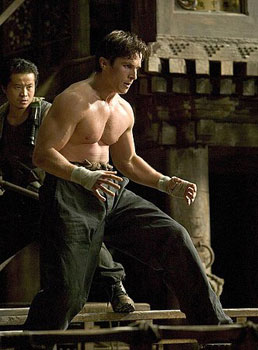 Christian Bale in Batman Begins