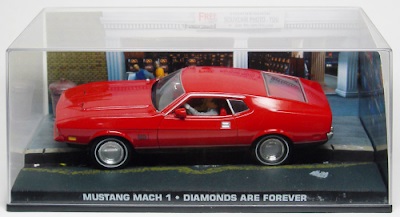 Autos a escala colección James Bond Ford Mustang Mach 1