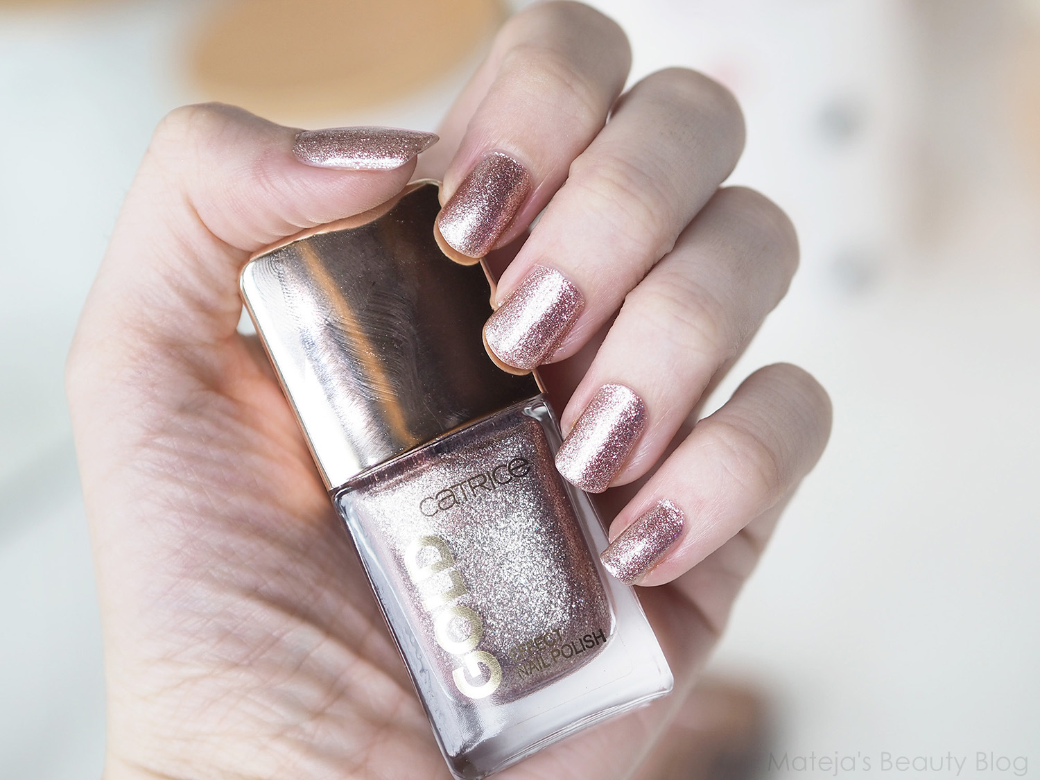 Catrice Gold Effect Nail Polish 020 Fascinating Grace Mateja's Beauty