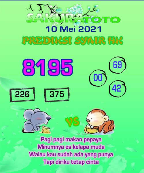 Prediksi Togel Hk Senin 10 Mei 2021 Bocoran Hk Prediksi Jp