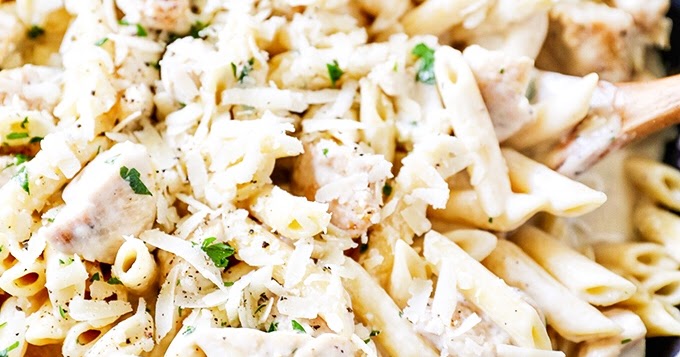 THE BEST ONE POT CHICKEN ALFREDO RECIPE - THE COUNTRY FOOD