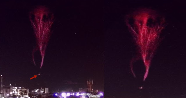 Impressive electrical phenomenon appears in the sky over João Pessoa, Brazil  Electrical-phenomenon-jet-sky